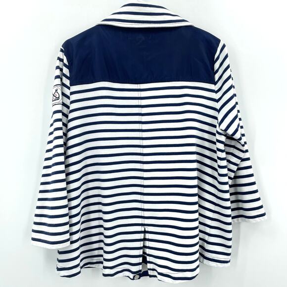 Lauren Ralph Lauren Active Women's Full Zip Jacket, Sz. XL Nautical  **READ** - Picture 3 of 12